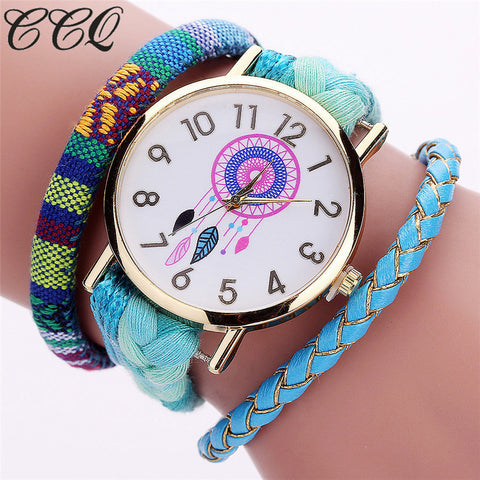 Watch Fashion Rope Ladies Quarzt Wrist Watches 2017