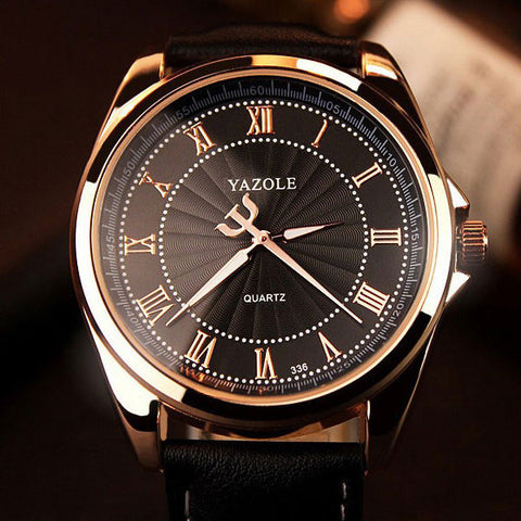 Watch Men Top Brand Luxury Famous YAZOLE 2017