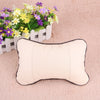 1 pcs Car Leather Neck Headrest Super Soft Memory Foam Auto