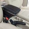 Car armrest central Store content Storage box with cup holder
