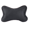 2PCS Car headrest leather auto supplies neck headrest Warm  Auto safety headrest