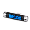 Temperature Thermometer Clock Calendar Automotive Blue Backlight