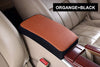 Car armrest cover pad cushion center console leather