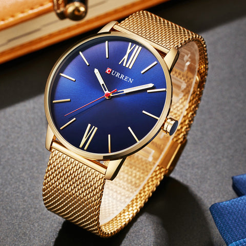 Men Watches Top Brand Luxury Famous Curren 2017
